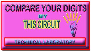 Simulation of Comparator Circuit Using Basic Gates || Digital Electronics Lab || Circuit Maker