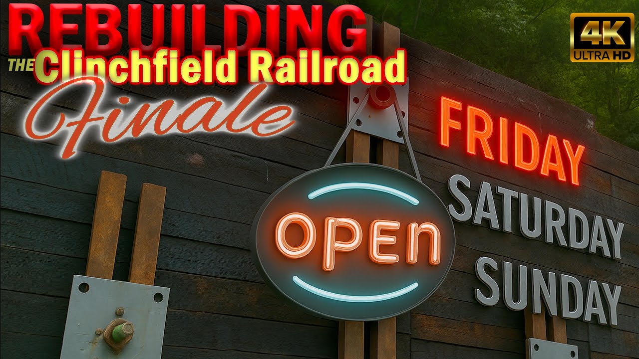 Episode 40 (1 of 3) ~ SHAPING THE RAILS ~ Rebuilding the Clinchfield Railroad Series