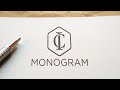 Monogram Logo Design Tutorial - Adobe Illustrator CC