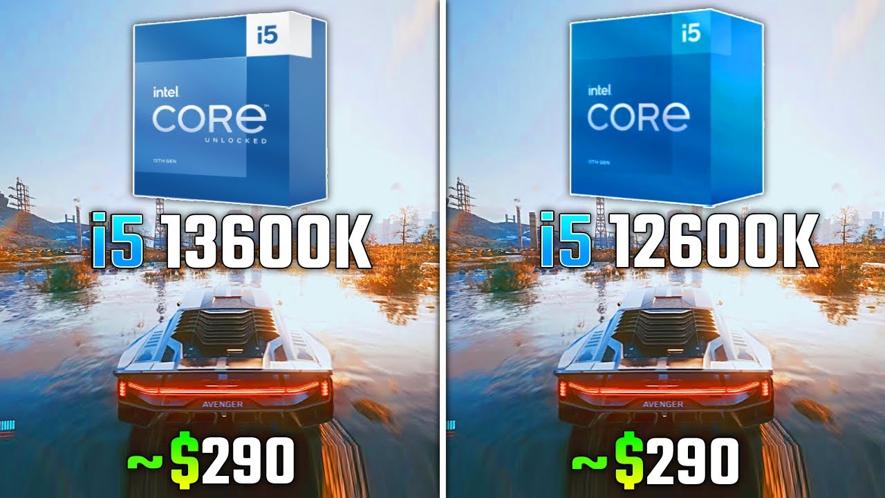 INTEL i5-13600K vs INTEL i5-12600K