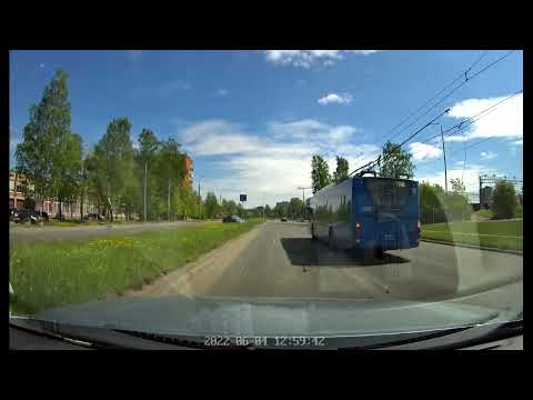 Обрыв проводов троллейбуса