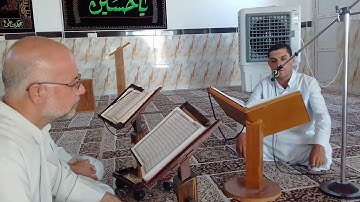 تلاوة بمقام السيكا أثناء تدريس الطلاب مقام الشيماء للقارئ الأستاذ شهاب احمد البياتي