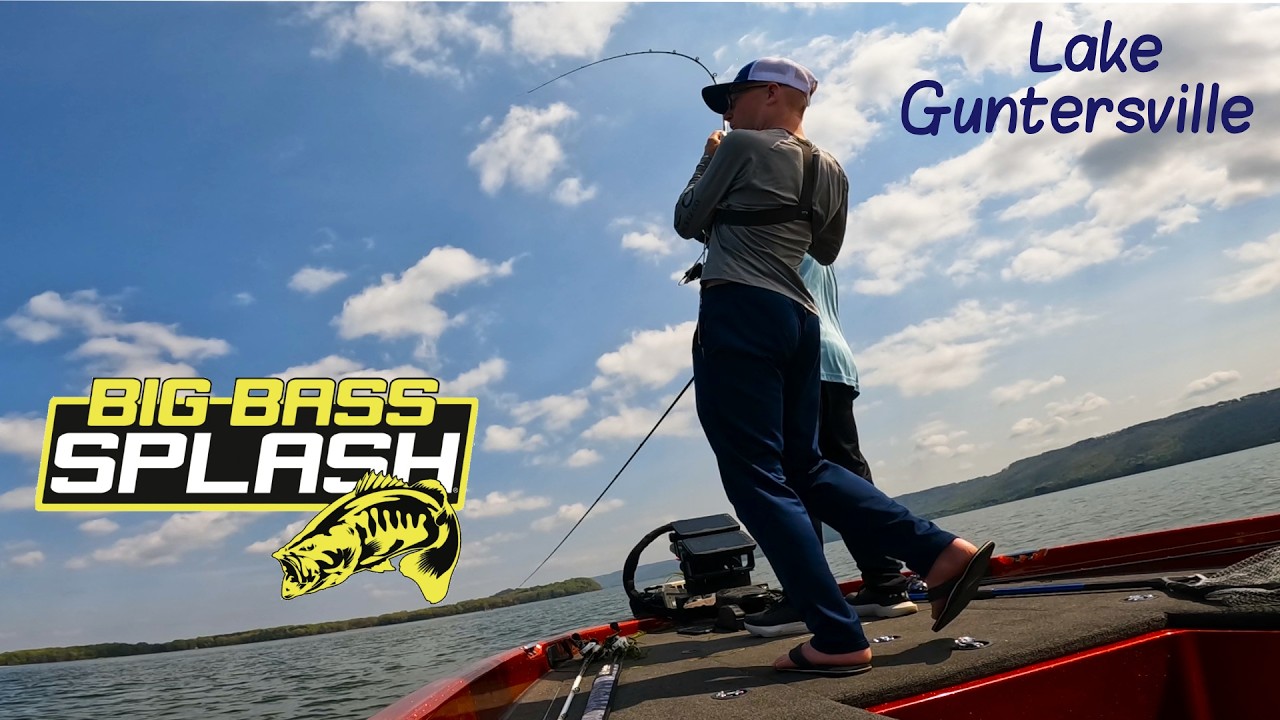 We cashed in the Big Bass Splash on Lake Guntersville