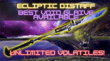 Best Void Glaive in Destiny 2 and it