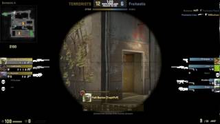Double AWP kill on Train