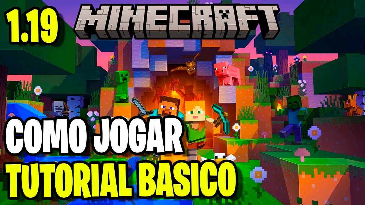 Como jogar minecraft de PC - Tutorial. 