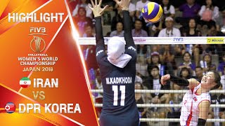 Highlight | Iran vs DPR Korea | FIVB Women's Volleyball World Championship 2018