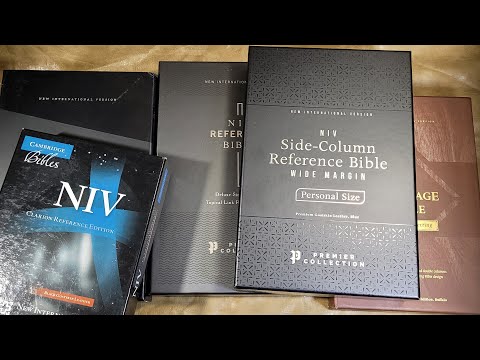 NIV SCR Bible Wide Margin Premier Collection Pt 2 - Comparisons