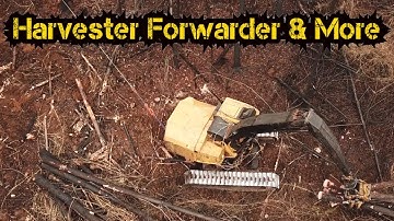 Tigercat LS855C | Drone Video