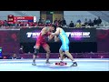 1/2 GR - 72 kg: M. GERAEI (IRI) v. D. ZHADRAYEV (KAZ)