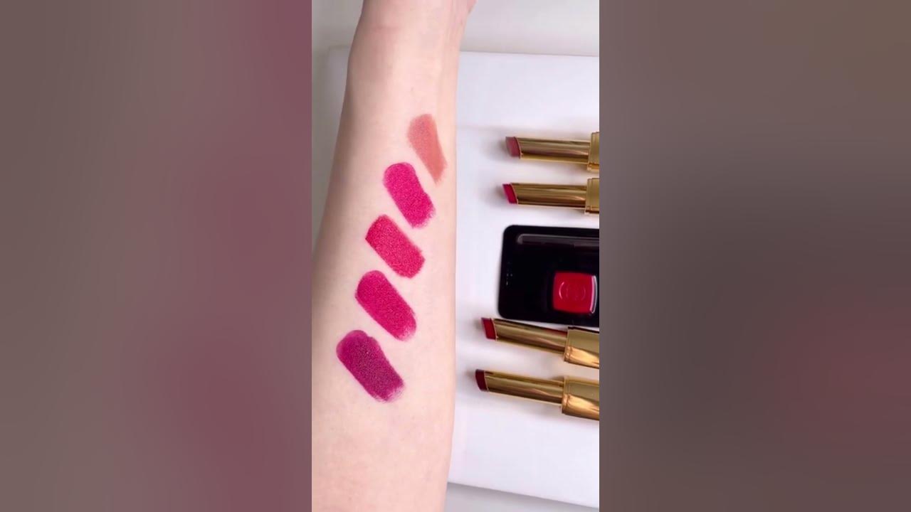 Chanel Rouge Allure Velvet La Distinguée 33 and La Furtive 31 - The Beauty  Look Book