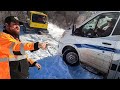 Snowy RV Rescue, The Snowcat Can't Do It Alone