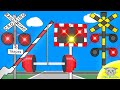 【 ふみきり アニメ 】 踏切 オリンピック Railway Level Railroad Crossing Olympic Weightlifting