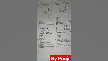 B.A/B.Sc final year Physics (Solid State Electronics) solved Paper 2020|| By POOJA