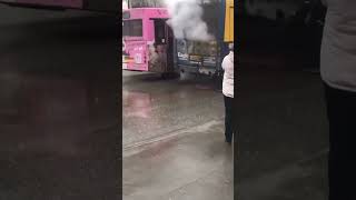 В Ижевске перегрелся автобус