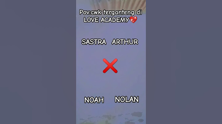 Ini menurut aku yaww #fyppppppppppppppppppppppp #love academy @sptrakori_