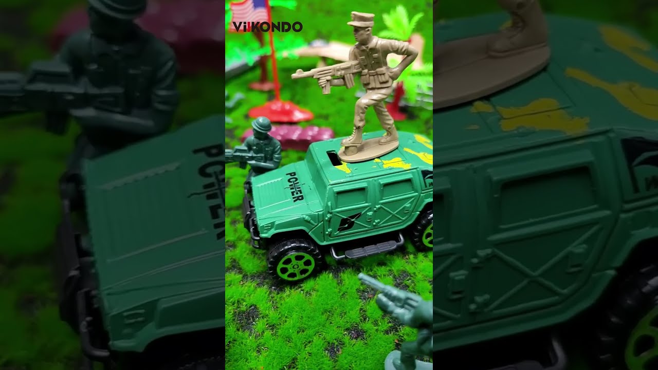 Experience The Thrill Of Combat With This Army Men Playset Jeutoys Armymen Toysoldiers Model