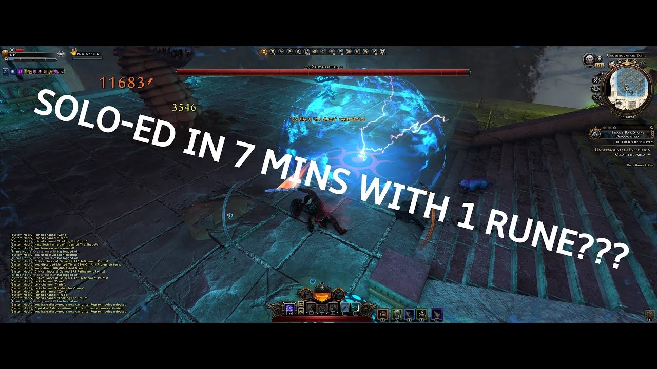 Neverwinter Mod 17 - DPS Fighter WE Soloed Under 8 Mins!!