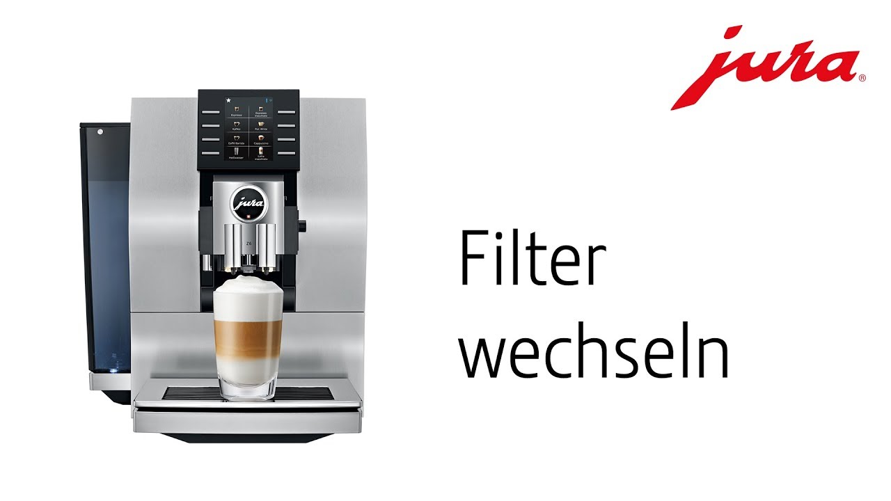 JURA Z6 - Filter wechseln - YouTube