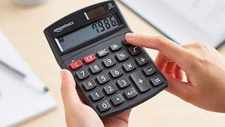 🧮 Amazon Basics 8-Digit Calculator — Simple, Fast & Ready for Everyday Math!