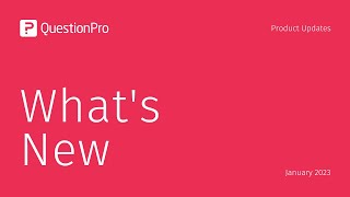 Product Updates - January 2023