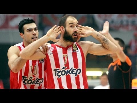 Ολυμπιακός 68-65 ΠΑΟ (Το τρίποντο-buzzer beater του Σπανούλη | 10/04/2014)