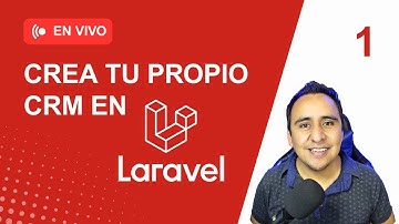 Crea tu propio CRM con Laravel 12 (EN VIVO + Código Gratis) | Live #1 🚀