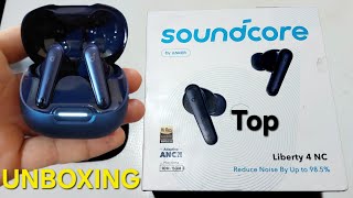 Soundcore Liberty 4 NC Earbuds Unboxing - Best Earphone in Budget - 1st Lock 99% Noise Reduction🔥🔥🔥