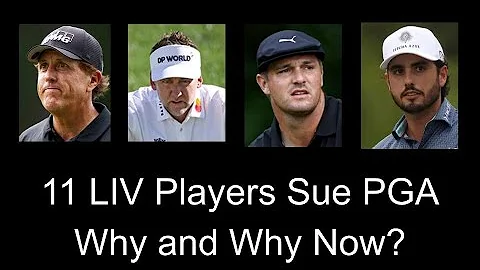 Phil Mickelson and 11 LIV Golf Players Sue PGA Tou...