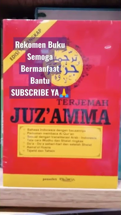 Rekomendasi Buku TERJEMAH JUZ AMMA