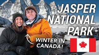 Exploring Canada's Jasper National Park in the Winter 🇨🇦