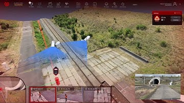 accur8vision and detection of objects in the railway tunnel