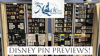 DISNEY PARKS PIN PREVIEW! | Magic Hap-Pins 2023 Pin Event