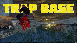 بيت فخ  رهيب في لعبة رست TRAP BASE IN RUST