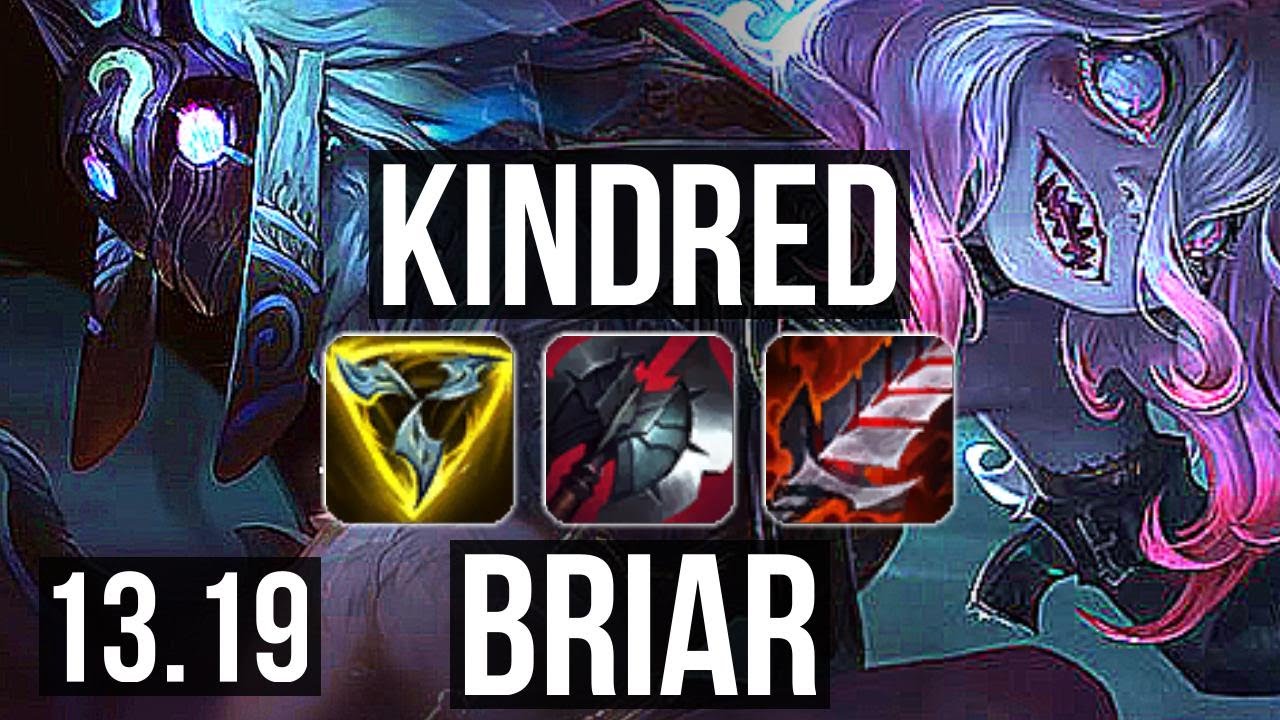 BRIAR vs KINDRED (JNG), 68% winrate, 15/2/6, Legendary, Rank 14 Briar, NA  Grandmaster