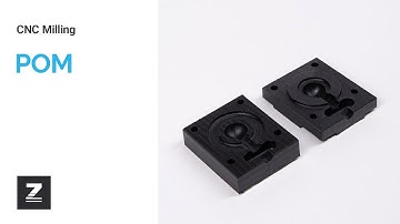 CNC milling: POM | ZMorph