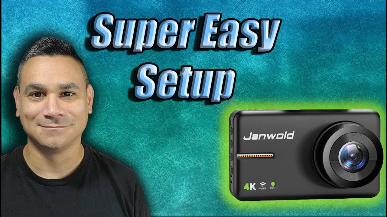 Janwold 4K Dash Cam Front and Rear, Dashcam with 5G WiFi GPS and Speed,  Front 4K