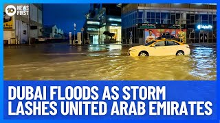 Floods Hit As Two-Years Worth Of Rain Lashes The United Arab Emirates &amp; Bahrain | 10 News First