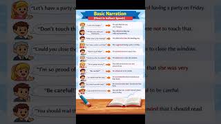 Narration..#grammartips #englishvocabmastery #englishvocabulary #englishwords #englishphrases