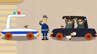 Машинки - Полиция! Руки вверх! (сборник серий) | Новый мультсериал
