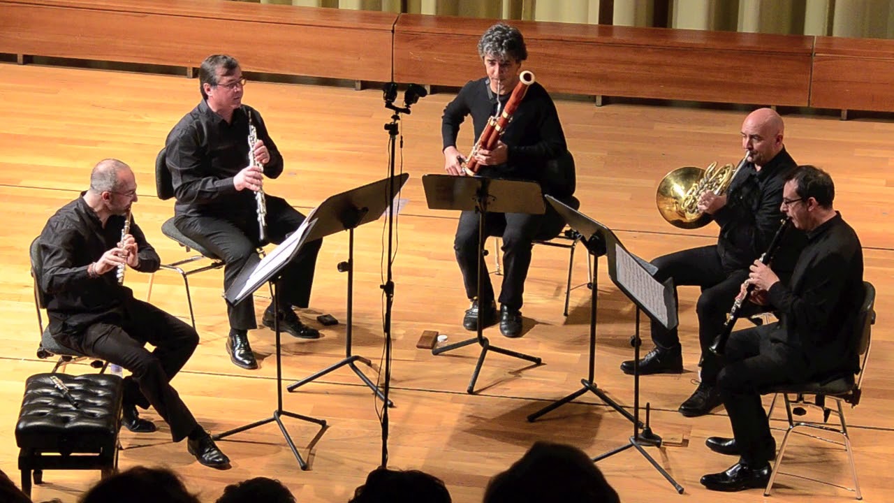 A.Schönberg Wind Quintet, Op.26 (1924) 1. Schwungvoll, Quinteto de