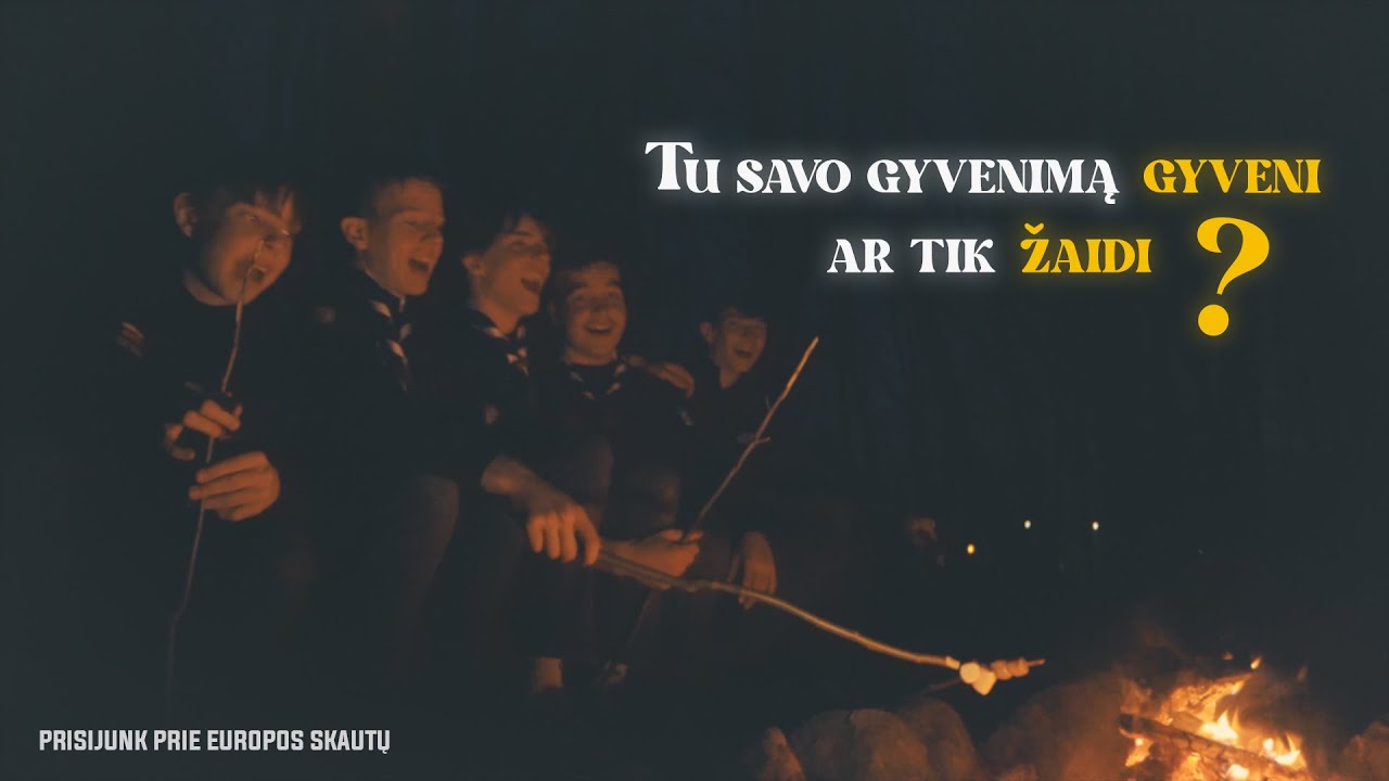Europos skautai - daugiau nei žaidimas, prisijunk ir tu!