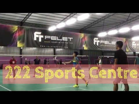 Badminton Di 222 Sports Centre Petaling Jaya Youtube