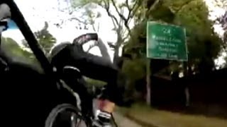 Hit and Run Caught on Tape: Bicyclist Records Driver's Crime on Camera in California
