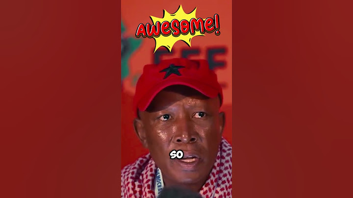 Julius Malema: We Want to work with the ANC
