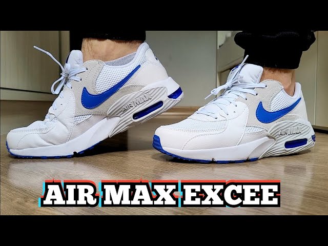 Review Tênis Nike Air Max Excee Branco e Azul