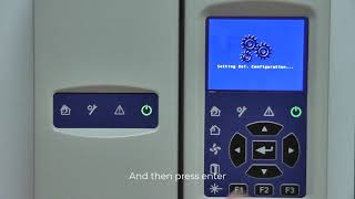 How to default to factory settings on a ModuLaser ASD System