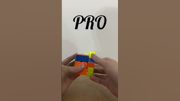 Noob vs pro vs hacker vs god #short #viral #rubixcube