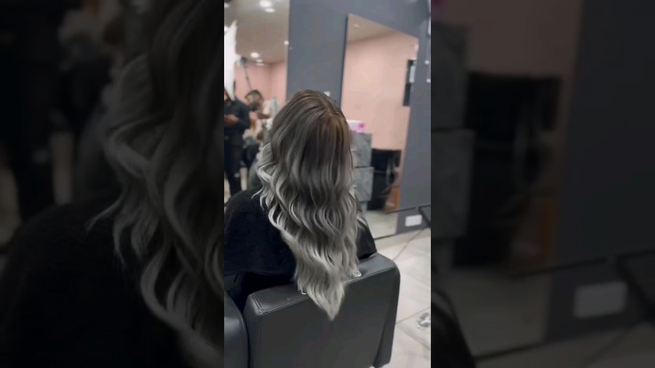 hair color. ash balayage hair color. 