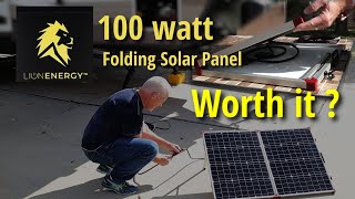 Folding Solar Panel Lion Energy | RVAddict by RV Addict 5,443 views 2 years ago 7 minutes, 34 seconds